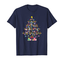 Load image into Gallery viewer, Funny Bee Christmas Tree Pajama Lights Gift T-Shirt
