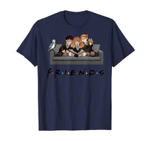 Load image into Gallery viewer, Best Friends Harry Magical Wizard Potter Sofa Halloween T-Shirt
