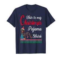 Load image into Gallery viewer, This Is My Christmas Pajama Shirt - Miniature Dachsund Santa T-Shirt
