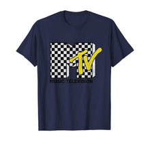 Load image into Gallery viewer, Checkered MTV Logo Checkerboard Print T-Shirt
