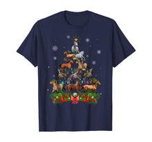 Load image into Gallery viewer, Horse Christmas Tree Lights Funny Horse Xmas Gift T-Shirt
