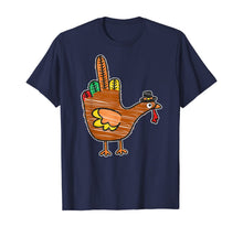 Load image into Gallery viewer, Thanksgiving Turkey Bird Middle Finger T-Shirt
