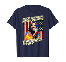 Load image into Gallery viewer, Graphic Bob shirt Seger Funny American Flag Retro Love Music T-Shirt
