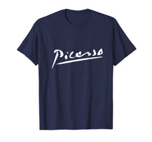 Load image into Gallery viewer, Pablo Picasso Art signature T shirt
