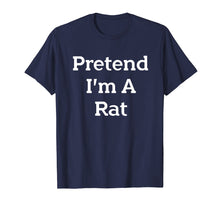 Load image into Gallery viewer, Pretend I'm A Rat Costume Funny Halloween Party T-Shirt
