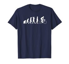 Load image into Gallery viewer, Funny Cycling TShirt - Evolution Of A Cyclist
