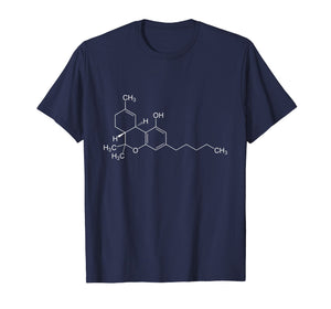 THC Molecule Weed 420 T-Shirt