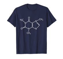 Load image into Gallery viewer, T Shirt Coffee - Structural Formula - Chemical Composition
