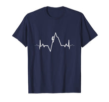 Load image into Gallery viewer, Climbing T-Shirt Heartbeat Rock Mountain Bouldering Gift
