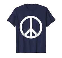 Load image into Gallery viewer, White Peace Sign T-Shirt
