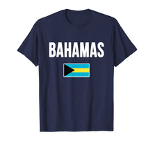 Load image into Gallery viewer, Bahamas T-shirt Bahamian Flag Love Souvenir Gift
