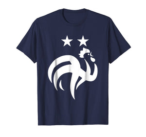 France Soccer Football World Jersey Two Star Rooster Shirt