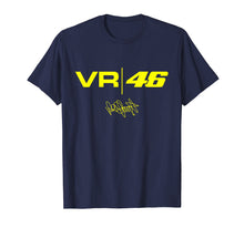 Load image into Gallery viewer, VR46 with Classic Signature Motorcycle GP Racing Shirt
