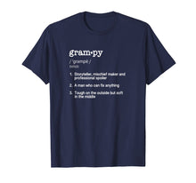 Load image into Gallery viewer, Grampy Definition T Shirt - Funny Father's Day Gift Tee
