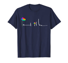 Load image into Gallery viewer, Let It Be Daisy Flower Rainbow T-Shirt
