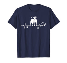 Load image into Gallery viewer, My American Bulldog always in my heart - heartbeat shirts
