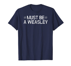Funny Weasley T Shirt Magic Spell Fun Forest Woods Scary Day