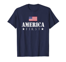 Load image into Gallery viewer, America First T-shirt Americafirst
