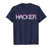 Load image into Gallery viewer, Hacker T-Shirt Hacktivist Tshirt Computer Nerd Tee Gift
