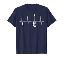 Load image into Gallery viewer, Electric Guitar Heartbeat T-Shirt Guitar Player Music Shirt

