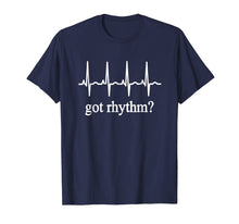 Load image into Gallery viewer, Cardiac Cardiology Nurse Gifts Gift T-Shirt EKG Rhythm
