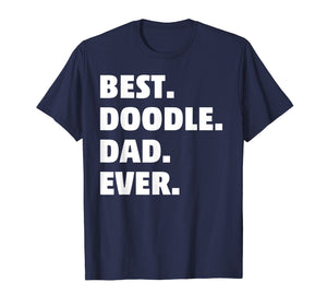 Goldendoodle Dad T-Shirt - Best Doodle Dad Ever Gift