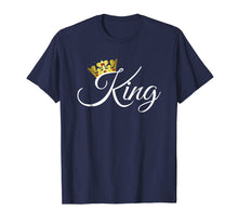 Load image into Gallery viewer, King and Queen Shirts Matching Couple Outfits
