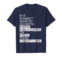 Load image into Gallery viewer, Anime T-shirt | Anime Video Games or Food
