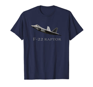 F-22 Raptor Jet Fighter Plane T shirt