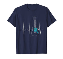 Load image into Gallery viewer, Guitar T-Shirt - Heartbeat Guitarist Shirts
