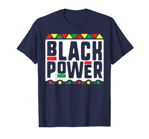 Black Power T-Shirt for Men Women Kids History Month Africa