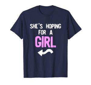 Mens Gender reveal matching shirts for mom and dad gender party