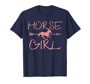 Funny Horse Girl Tee Shirts Horseback Riding Equestrian Tees