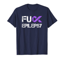 Load image into Gallery viewer, Fuck Epilepsy, Epilepsy Ribbon Shirt
