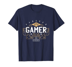 Forever Gamer Vintage & Modern Video Game Controllers Shirt
