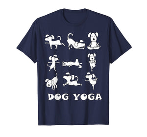 Dog Yoga | Cute Canine T-Shirt for Zen, Spiritual Pet Lovers
