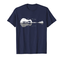 Load image into Gallery viewer, Nature Guitar Reflection Guitar T-Shirt
