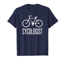 Load image into Gallery viewer, Cycologist Bicycle TShirt Funny Triathlon Tee
