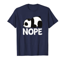Load image into Gallery viewer, Nope Not Today Lazy Panda Animal Womens Girls T-Shirt Gift
