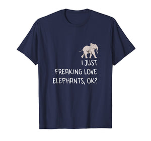 Love Baby Elephant Shirt  Funny Cute Animal Gift
