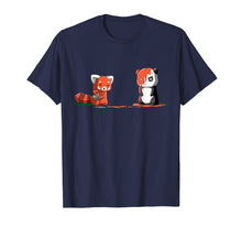 Load image into Gallery viewer, Panda, Red Panda T shirt, Cute I Love Pandabear Tshirt
