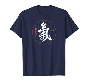 Aikido T-shirt, Reiki T-shirt, Energy / Ki Kanji Calligraphy