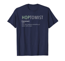 Load image into Gallery viewer, Hoptomist Brewery Craft Beer Drinking Tshirt Craft Beer Love
