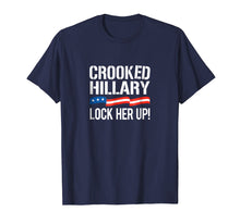 Load image into Gallery viewer, Crooked Hillary - Lock Her Up T-shirt
