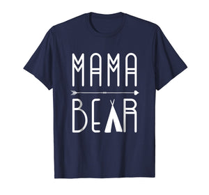 Mama Bear Mom T-shirt Mother's day