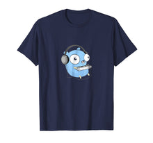 Load image into Gallery viewer, Go Developer Tee golang music gopher tshirt
