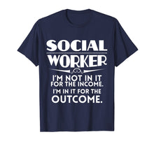 Load image into Gallery viewer, Funny Social Worker Tshirt Masters Worker Graduation Gift
