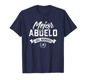 Mens Mejor Abuelo Del Mundo Regalo Para Abuelo T-Shirt