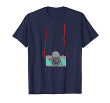 Load image into Gallery viewer, Fake Tourist Camera Shirt Fun Holiday Vacation Photographer
