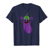Load image into Gallery viewer, Dancing Eggplant T-Shirt Funny Dance Fruit Dancer Gift Tee
